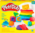 Play-Doh Set de Letras ABC – 26 Sellos + 6 Colores de Plastilina | Aprende Jugando