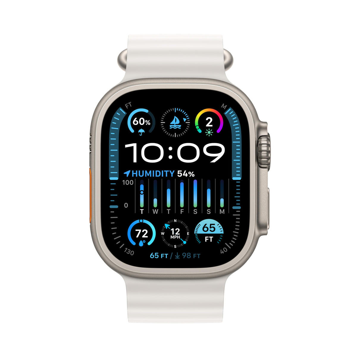 Apple Watch Ultra 2 49mm – Reacondicionado Certificado | GPS + Cellular, Titanio