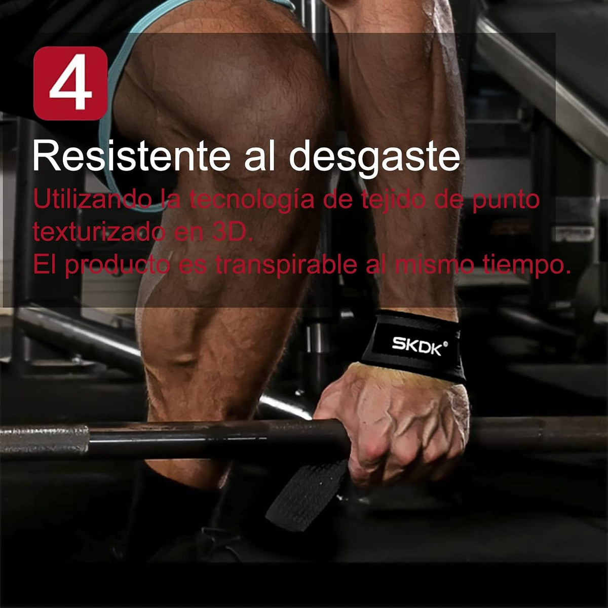 Correas de Levantamiento SKDK – Silicona Antideslizante | Gym Straps Profesionales