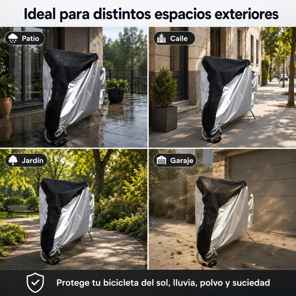Funda para Bicicleta PUBAMALL – Impermeable Anti-UV | Protege tu Bici Todo el Año