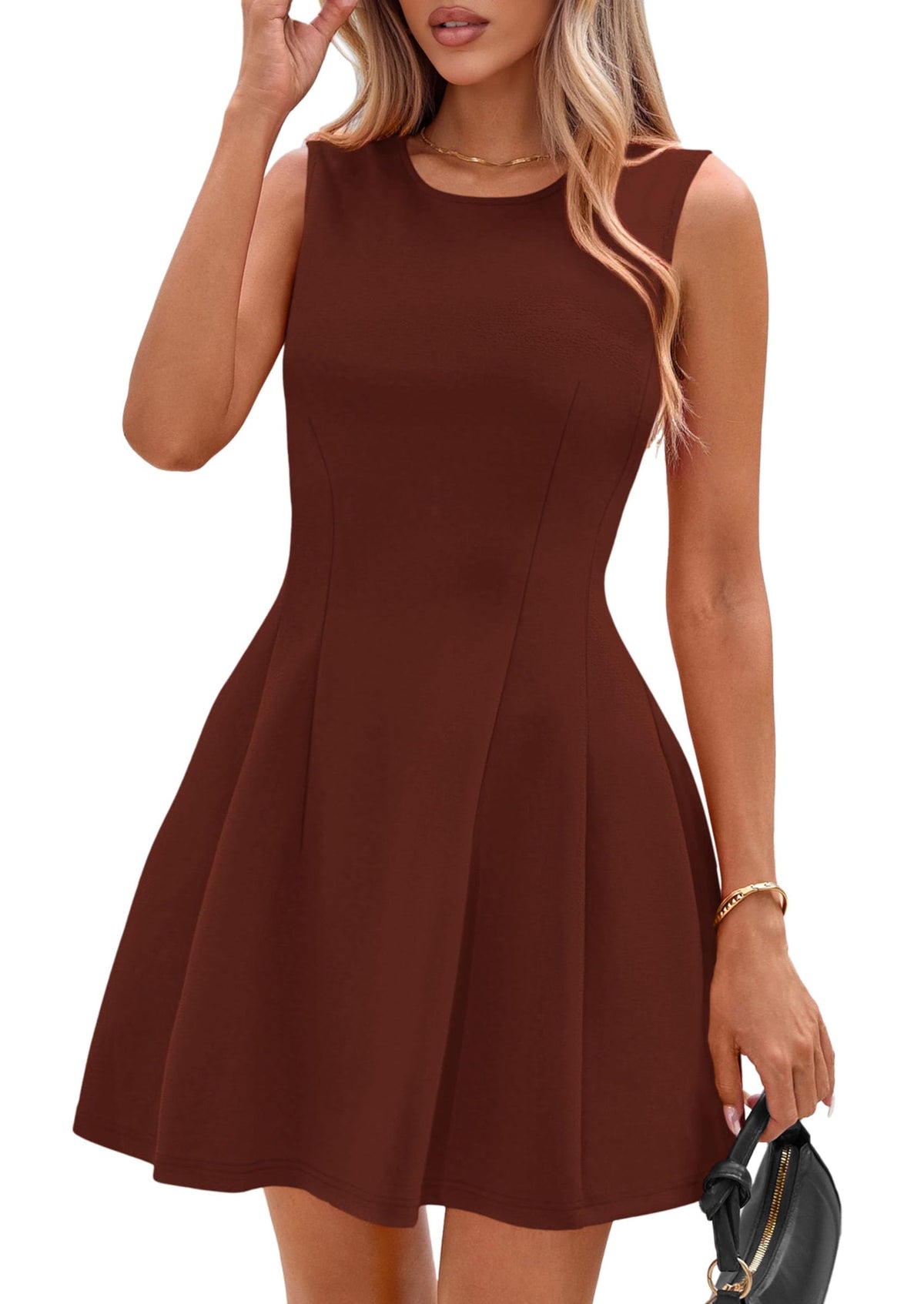 PRETTYGARDEN Vestidos Evasé de Verano para Mujer Elegante
