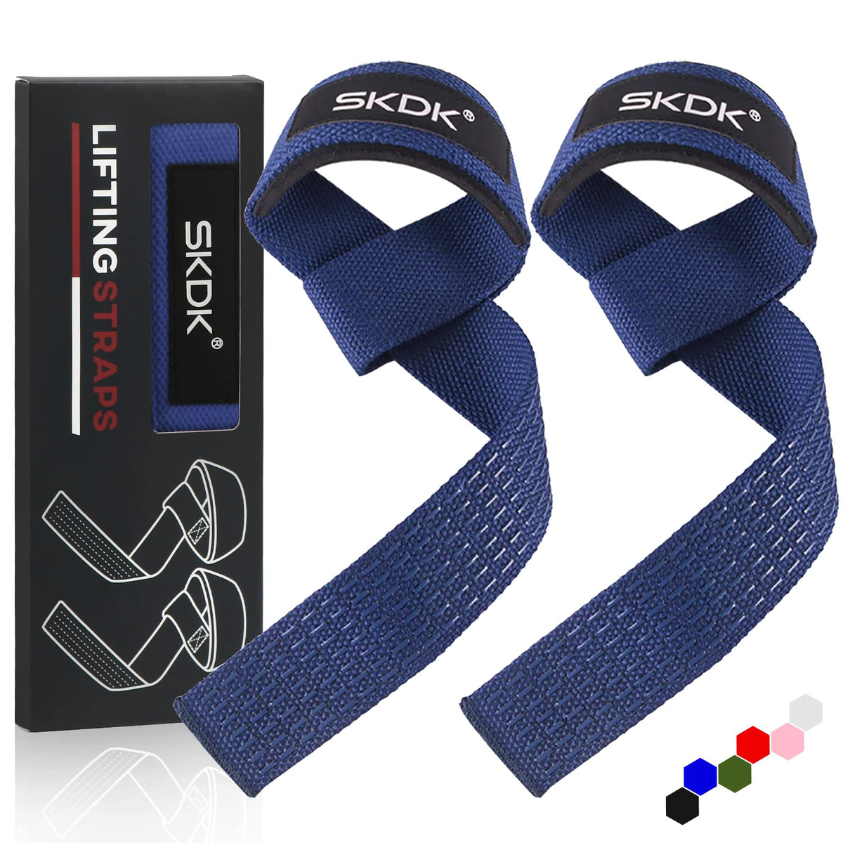 Correas de Levantamiento SKDK – Silicona Antideslizante | Gym Straps Profesionales
