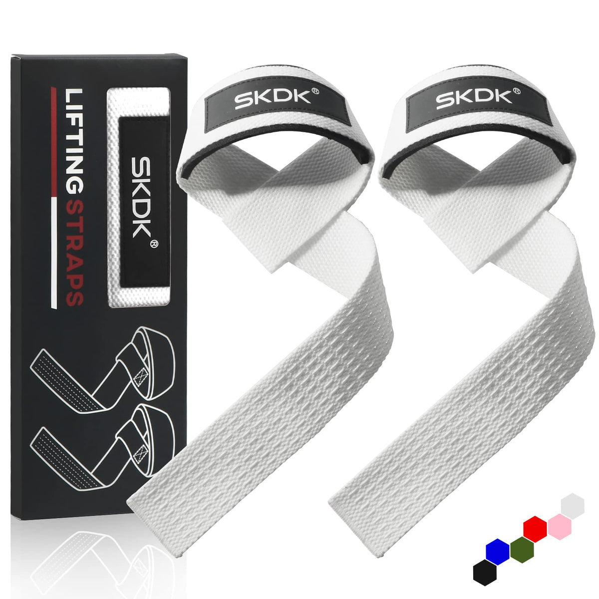 Correas de Levantamiento SKDK – Silicona Antideslizante | Gym Straps Profesionales