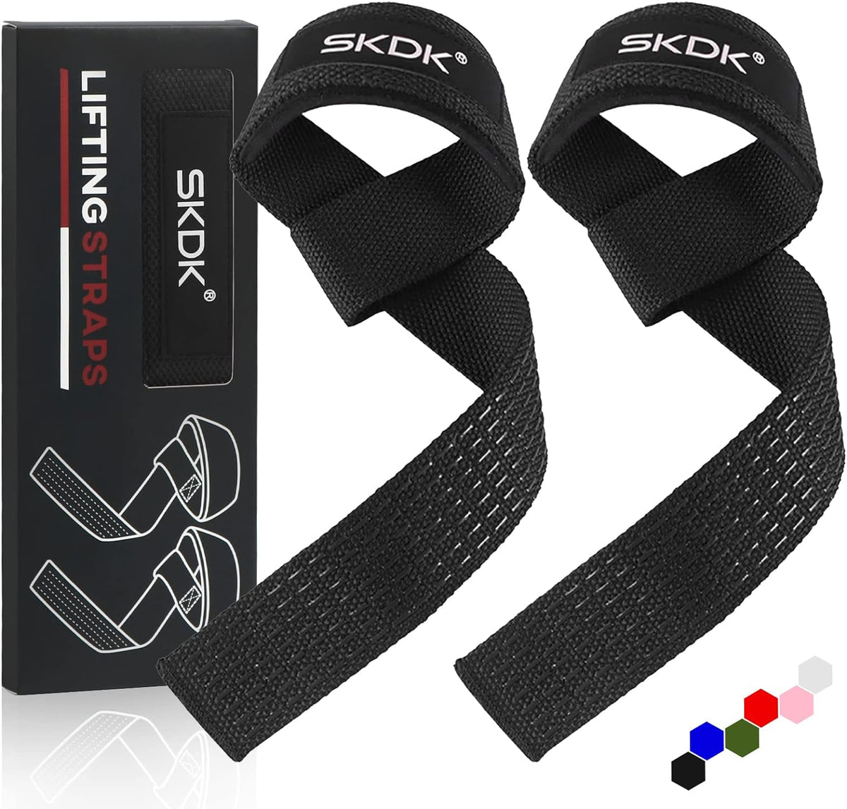 Correas de Levantamiento SKDK – Silicona Antideslizante | Gym Straps Profesionales