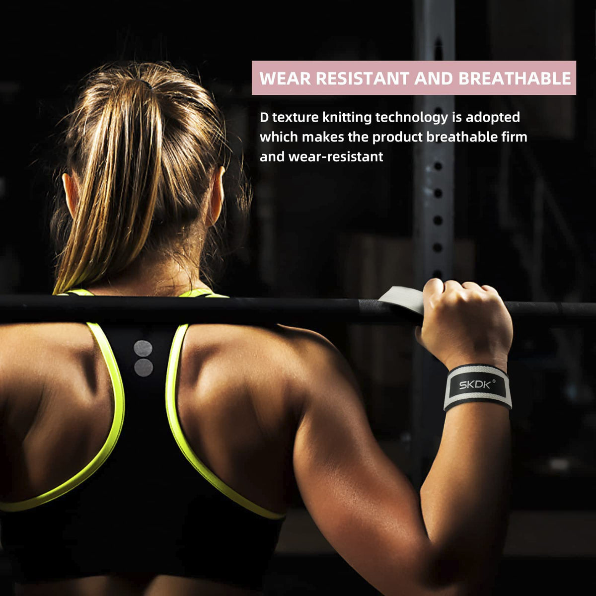 Correas de Levantamiento SKDK – Silicona Antideslizante | Gym Straps Profesionales