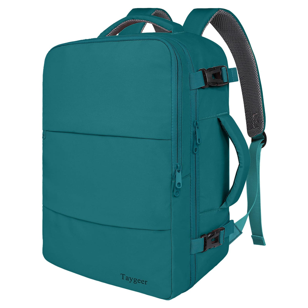 Taygeer Mochila de Viaje 10 kg Avión 35L para Hombre y Mujer, Negra