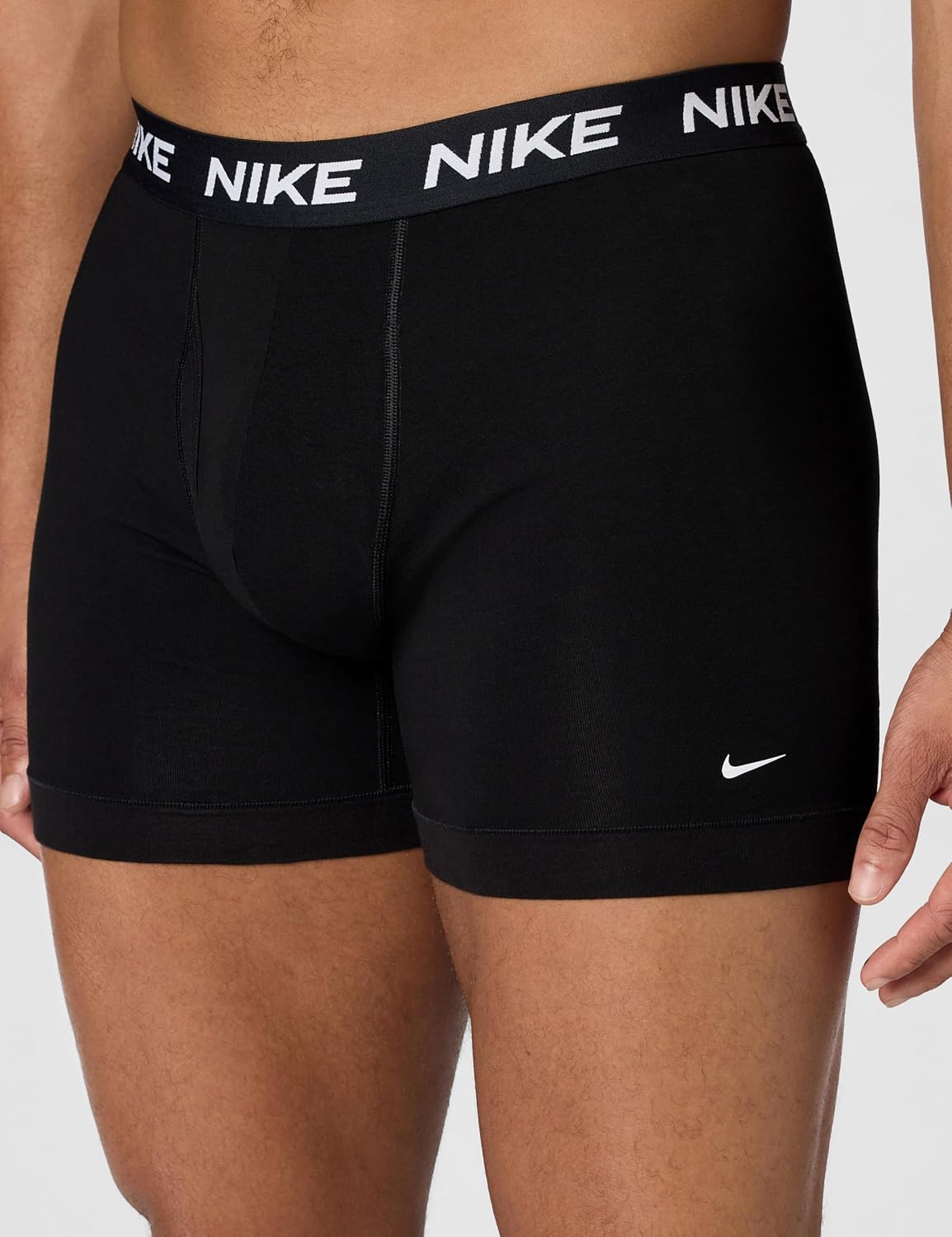 Nike All Day Cotton Stretch Boxer Brief W/Fly Underwear (3-Pack) Ropa Interior de Hombres Hombre