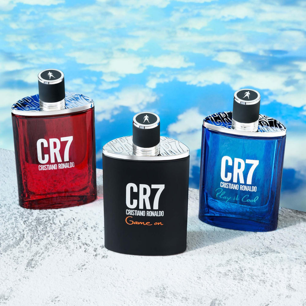 CRISTIANO RONALDO CR7 Play It Cool - Mezcla de cítricos brillantes y notas aromáticas de fougere, EDT Spray 100 ml