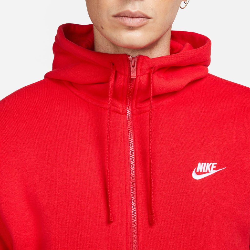 Sudadera con capucha y cremallera Sportswear Club Full Zip Fleece, Nike, hombre