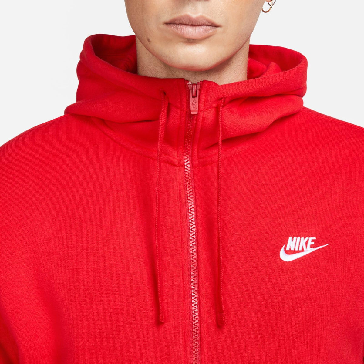 Sudadera con capucha y cremallera Sportswear Club Full Zip Fleece, Nike, hombre