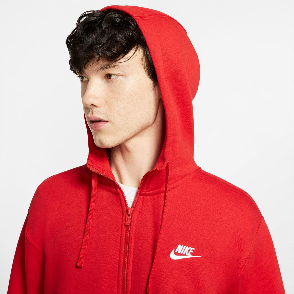 Sudadera con capucha y cremallera Sportswear Club Full Zip Fleece, Nike, hombre