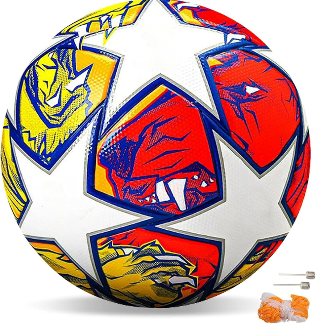 Balón de fútbol de entrenamiento juvenil, tamaño de partido estándar 5/4, de pasador, usado para competiciones y entrenamiento, regalo para amantes del fútbol