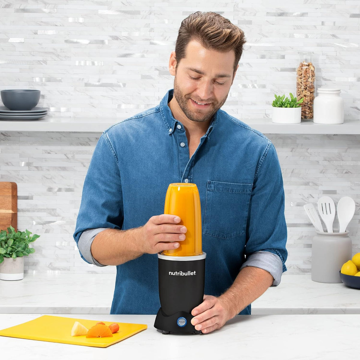 NutriBullet Pro+ 1200W – Licuadora Reacondicionada Certificada | Extractor de Nutrientes Premium