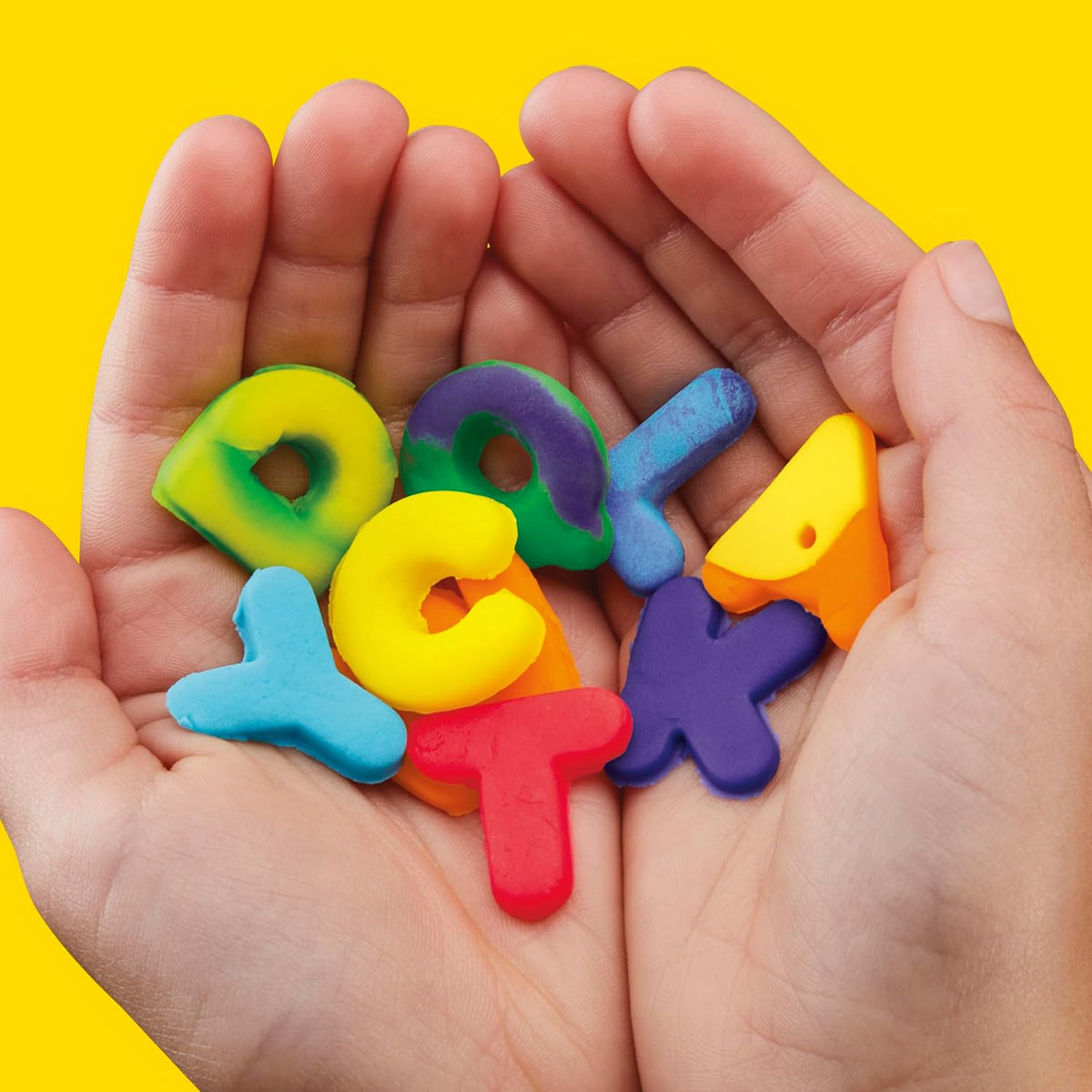 Play-Doh Set de Letras ABC – 26 Sellos + 6 Colores de Plastilina | Aprende Jugando