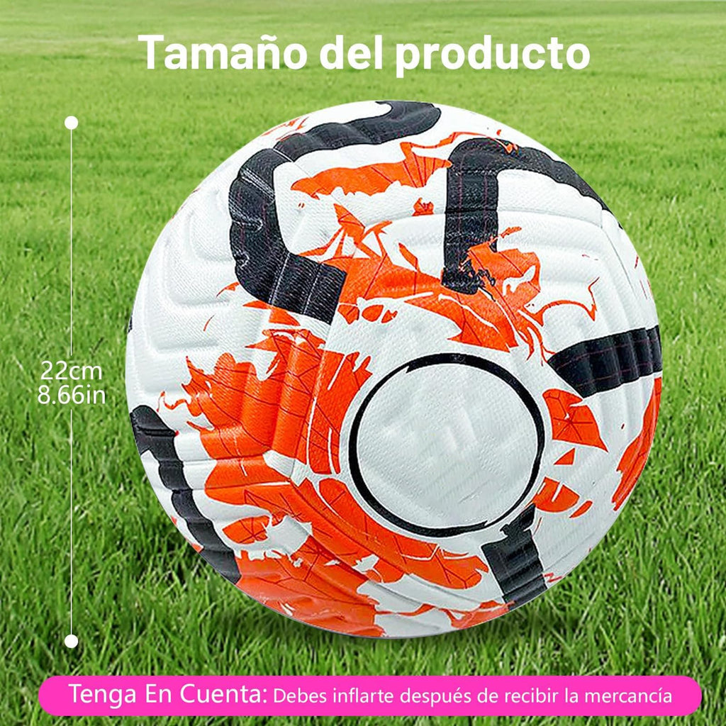 Balón de fútbol de entrenamiento juvenil, tamaño de partido estándar 5/4, de pasador, usado para competiciones y entrenamiento, regalo para amantes del fútbol
