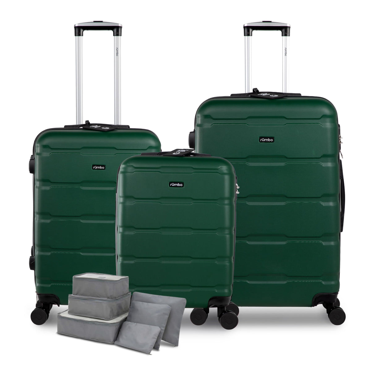 RUMBO Maleta 20 Pulgadas para Cabina Avión 55 × 40 × 25 con Candado