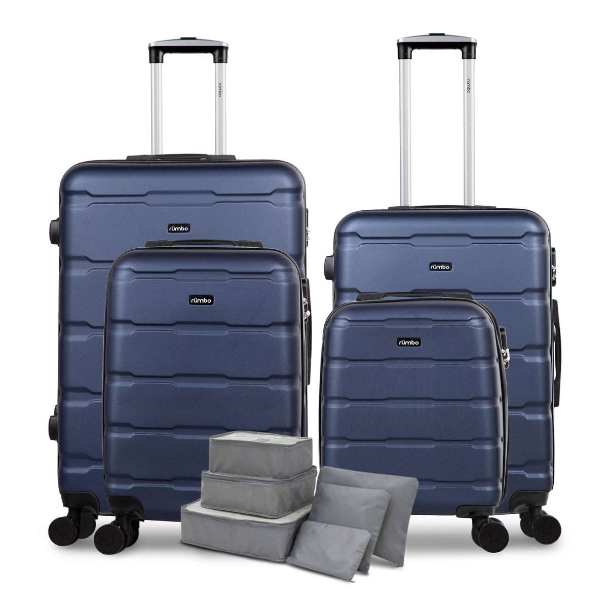 RUMBO Maleta 20 Pulgadas para Cabina Avión 55 × 40 × 25 con Candado