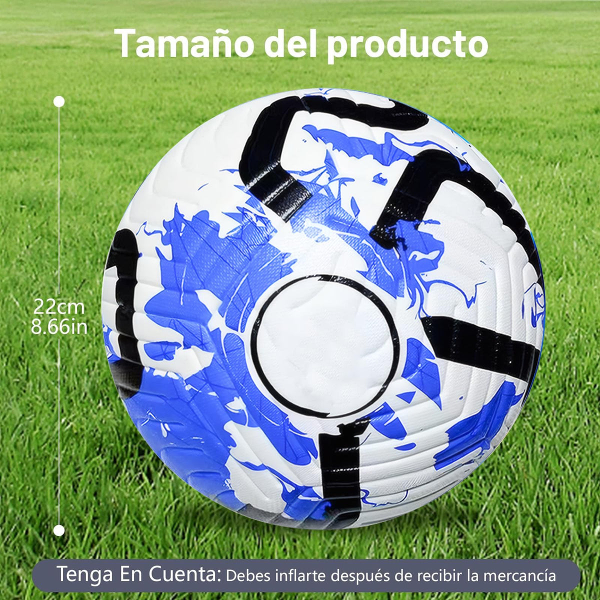 Balón de fútbol de entrenamiento juvenil, tamaño de partido estándar 5/4, de pasador, usado para competiciones y entrenamiento, regalo para amantes del fútbol