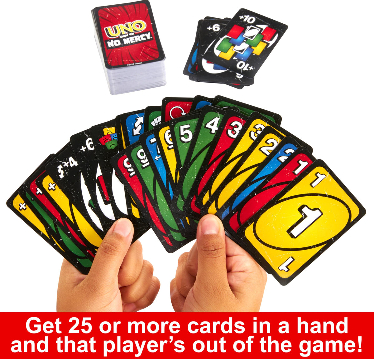 UNO No Mercy – El Juego de Cartas Más Extremo de Mattel | +7 Años