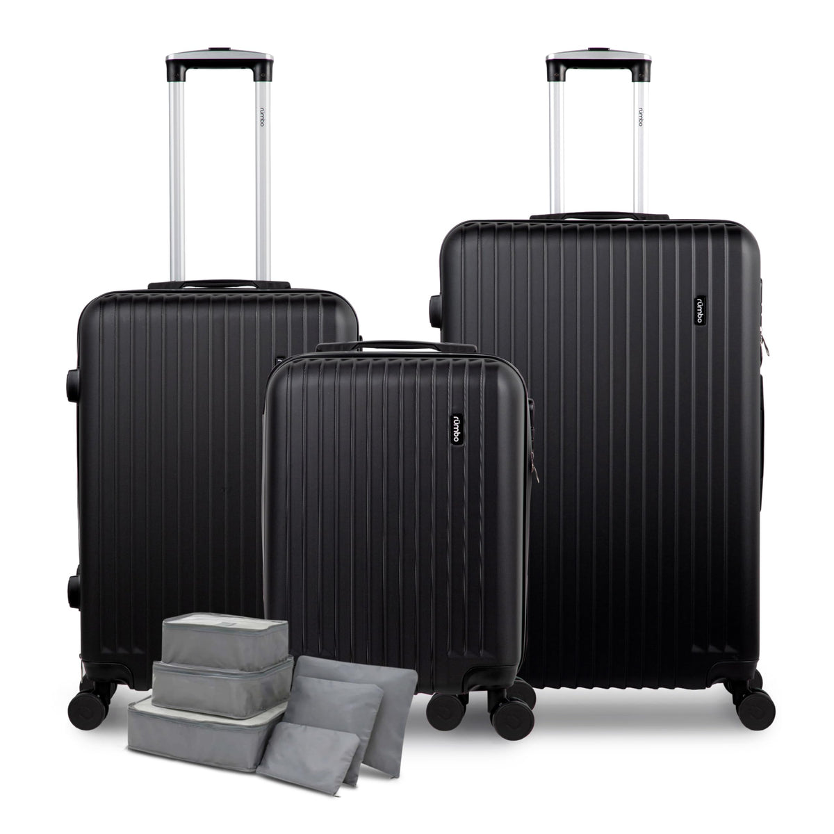 RUMBO Maleta 20 Pulgadas para Cabina Avión 55 × 40 × 25 con Candado
